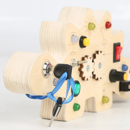 Playbloomy™ Montessori Busy Board